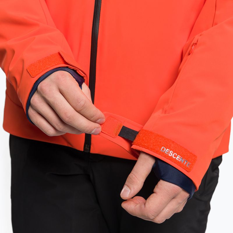 Skijacke Herren Descente Josh 3 orange DWMUGK26 9