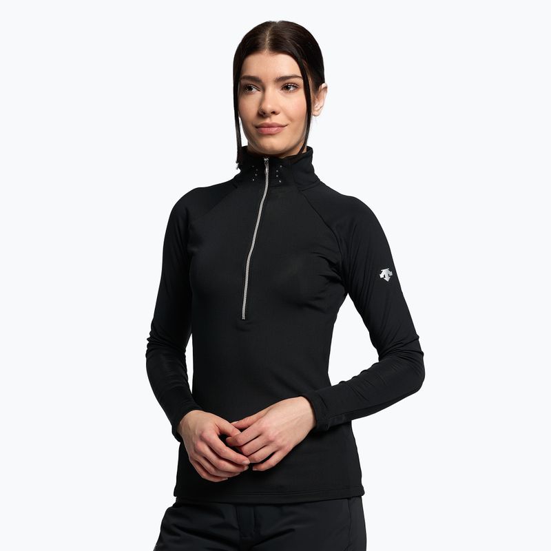 Damen Ski Sweatshirt Descente Sylvia 93 schwarz DWWUGB25
