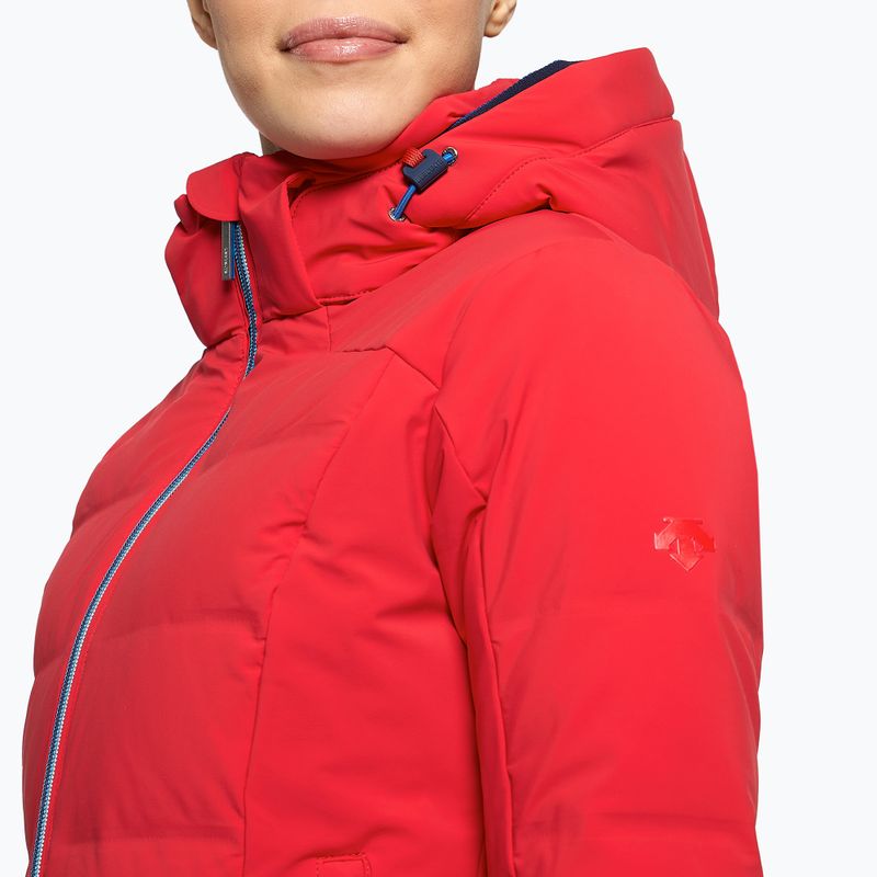 Skijacke Damen Descente Jolie 85 rot DWWUGK25 7