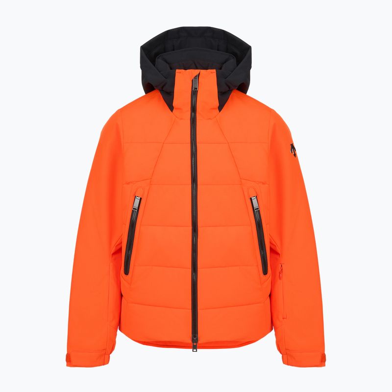 Kinder-Skijacke Descente Puff mandarin orange