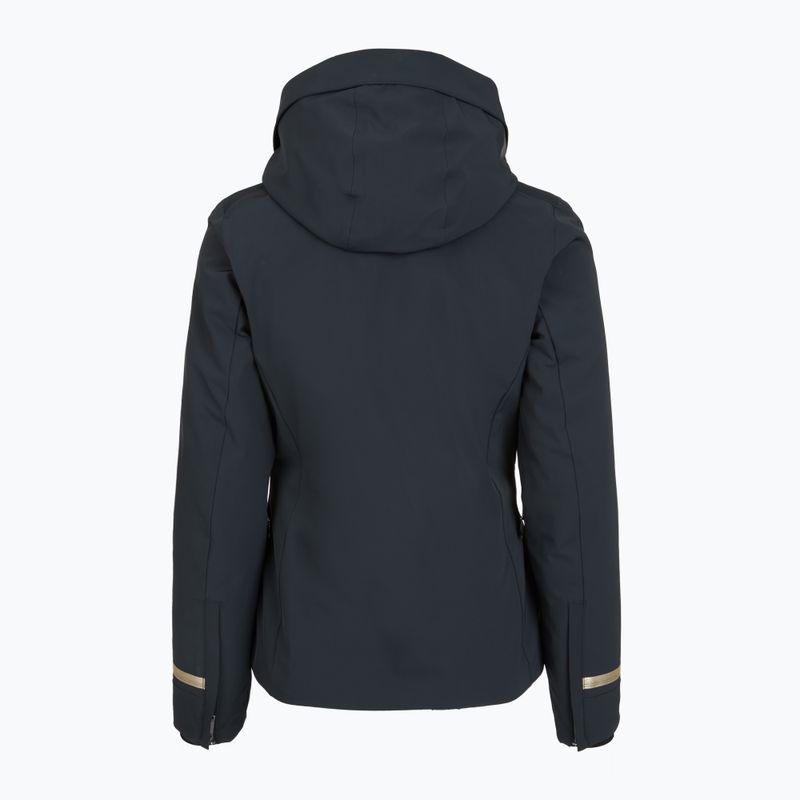 Damen-Skijacke Descente Shirring black 2