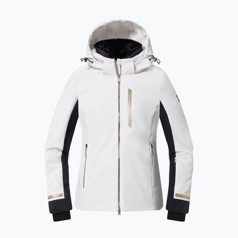 Damen-Skijacke Descente Shirring super white
