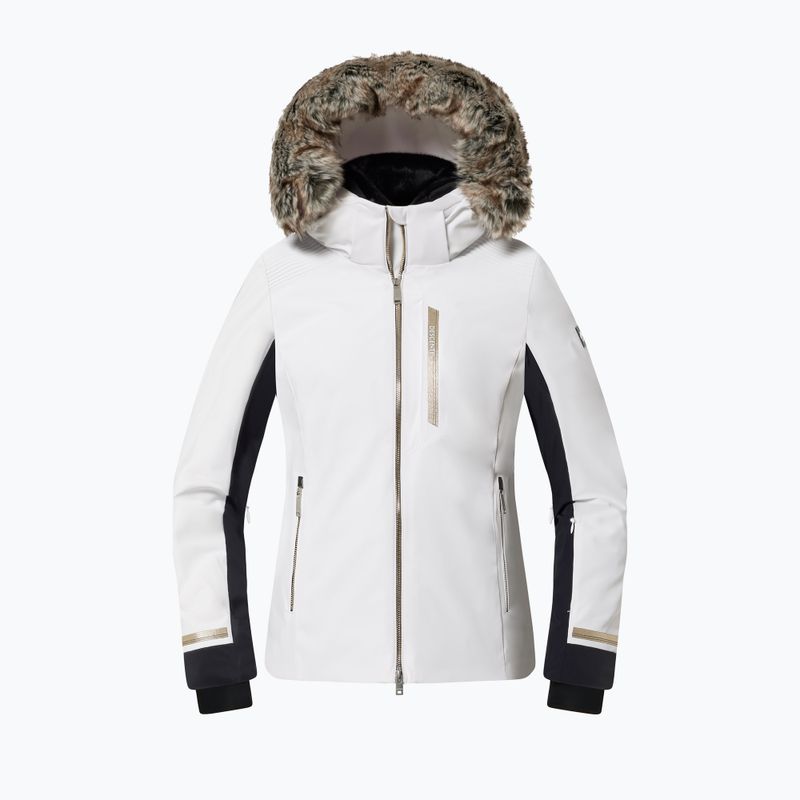 Damen-Skijacke Descente Shirring super white 2
