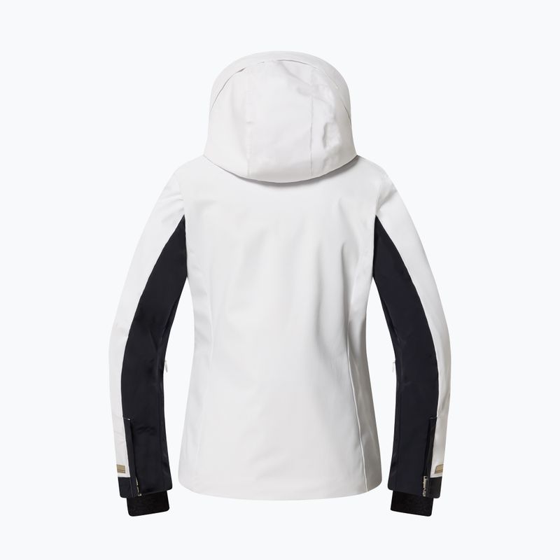 Damen-Skijacke Descente Shirring super white 3