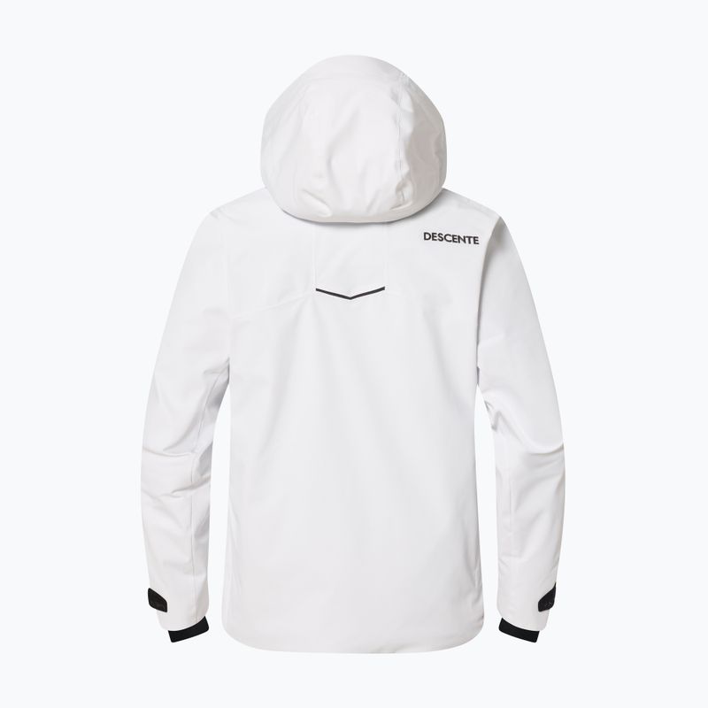 Herren-Skijacke Descente Caden super white 2