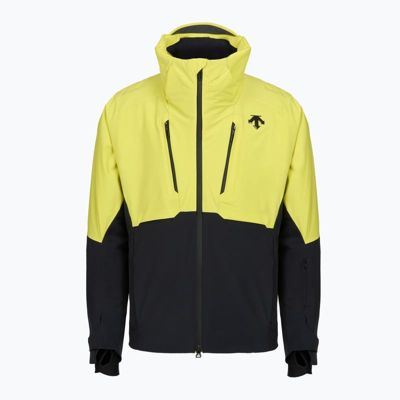 Herren-Skijacke Descente Shoulder Padd black/green 7