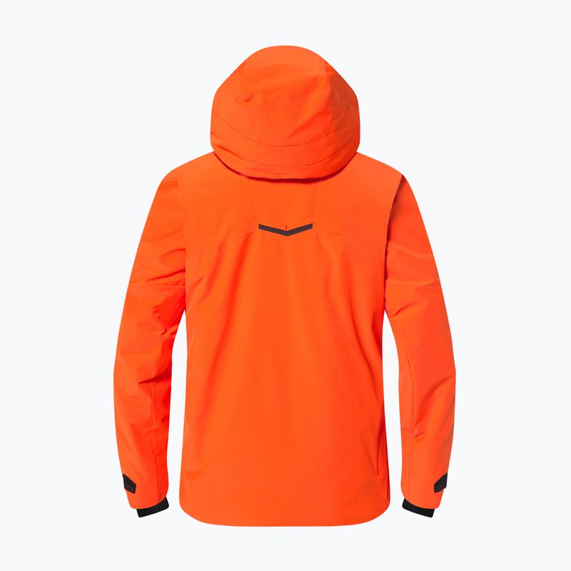 Herren-Skijacke Descente Stream mandarin orange 10