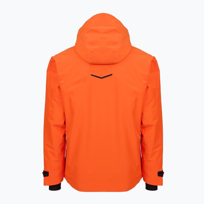 Herren-Skijacke Descente Stream mandarin orange 2