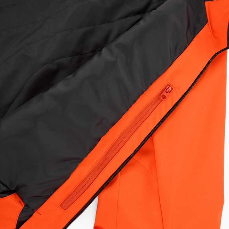 Herren-Skijacke Descente Angular Line mandarin orange 5