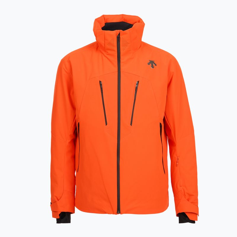 Herren-Skijacke Descente Angular Line mandarin orange 6