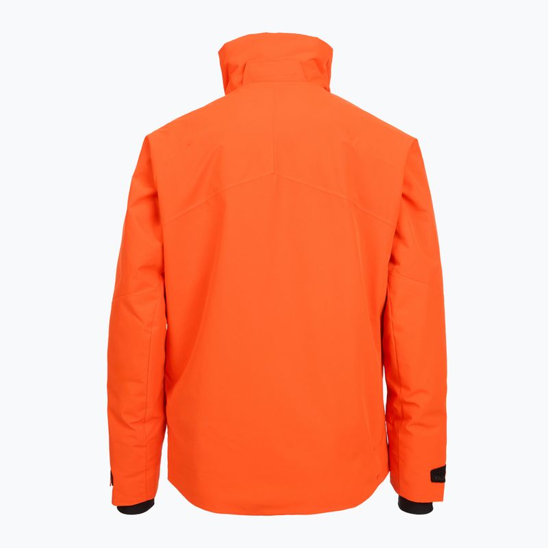 Herren-Skijacke Descente Angular Line mandarin orange 7