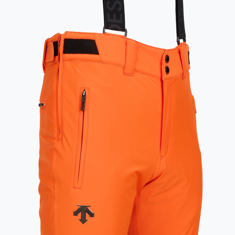 Herren-Skihose Descente Smooth mandarin orange 3