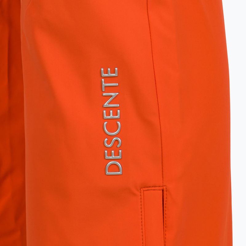 Herren Descente Swiss mandarin orange Skihose 7
