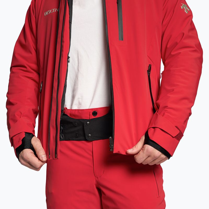 Herren Skijacke Descente Paddy elektrisch rot 7