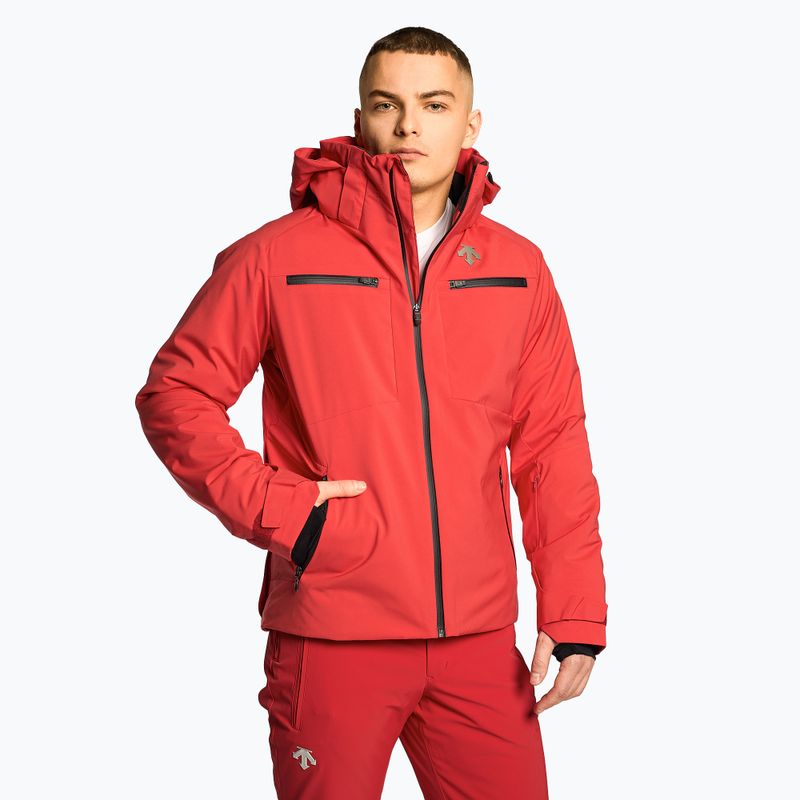 Herren Skijacke Descente Nick elektrisch rot