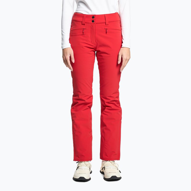 Damen Skihose Descente Nina Insulated elektrisch rot