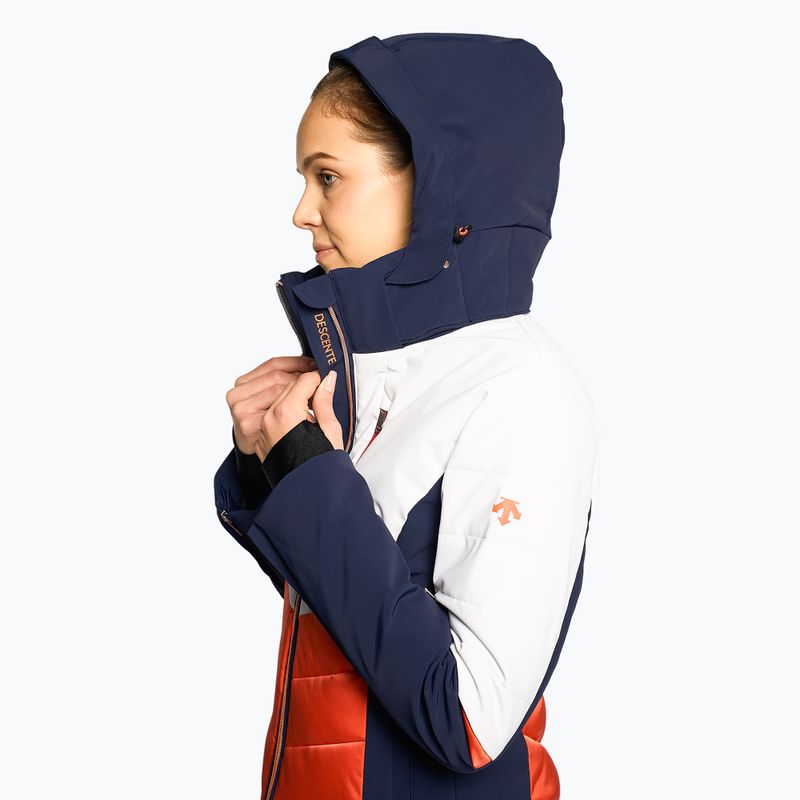 Damen Skijacke Descente Iris mandarin orange 4