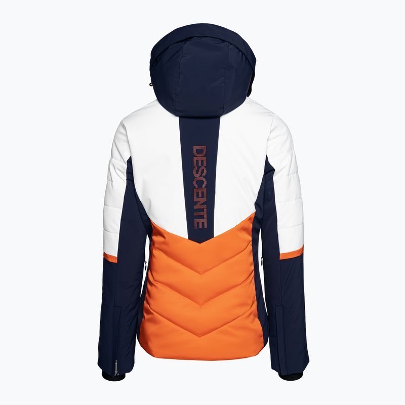 Damen Skijacke Descente Iris mandarin orange 7