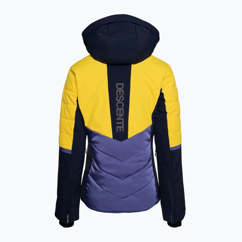 Damen Skijacke Descente Iris marigold gelb 2