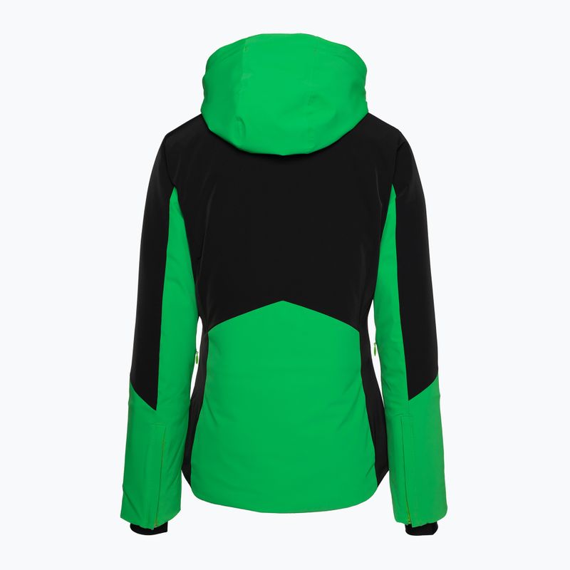 Damen Skijacke Descente Stella bio grün 2