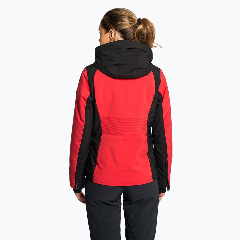 Damen Skijacke Descente Piper elektrisch rot 2