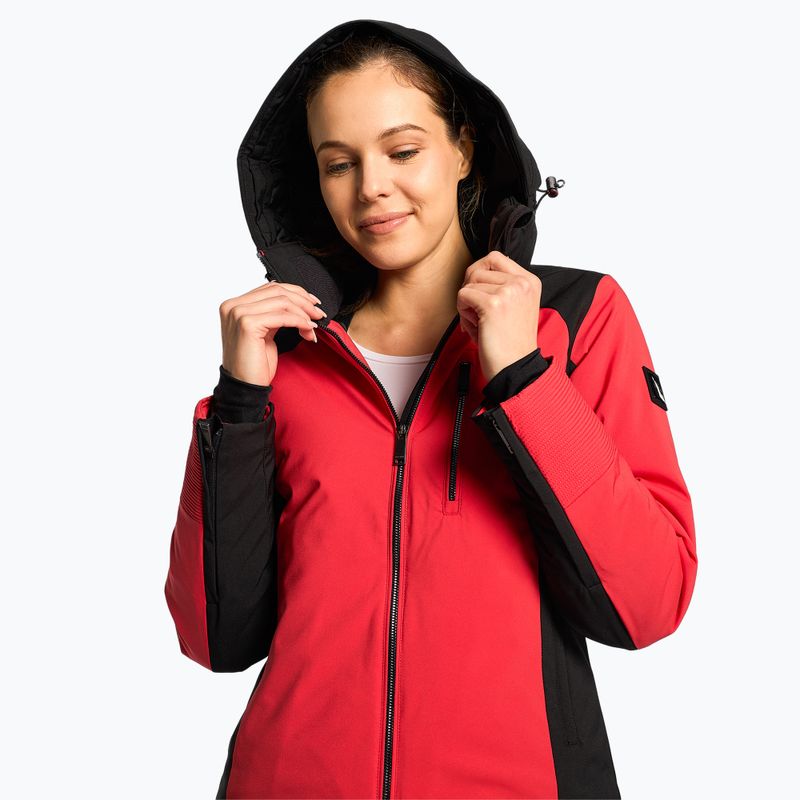 Damen Skijacke Descente Piper elektrisch rot 4