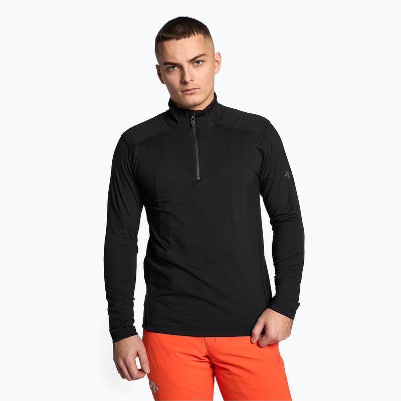 Herren-Ski-Sweatshirt Descente Piccard schwarz