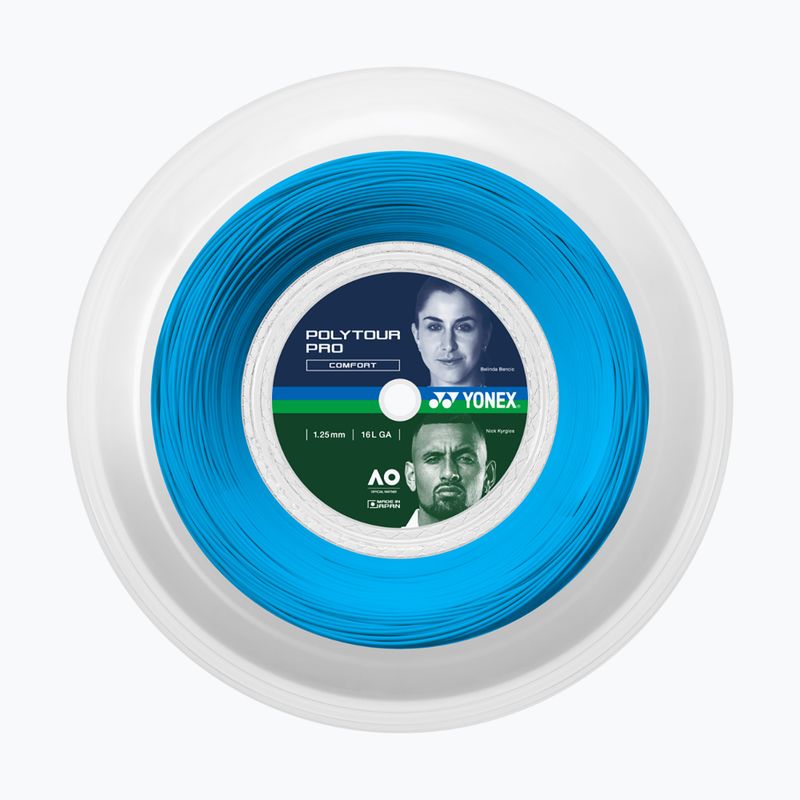 Tennissaite YONEX Poly Tour Pro 125 Satz blau NT125PPSB 2