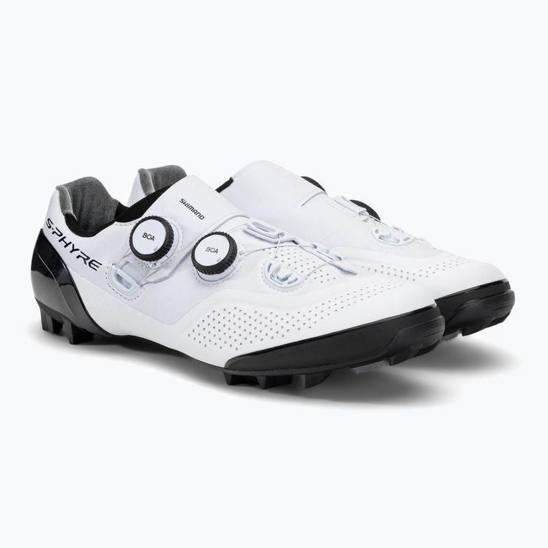 Shimano SH-XC902 Herren MTB-Radschuhe weiß ESHXC902MCW01S43000 4