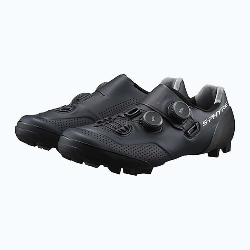 Herren MTB-Radschuhe Shimano SH-XC902 Wide schwarz 2