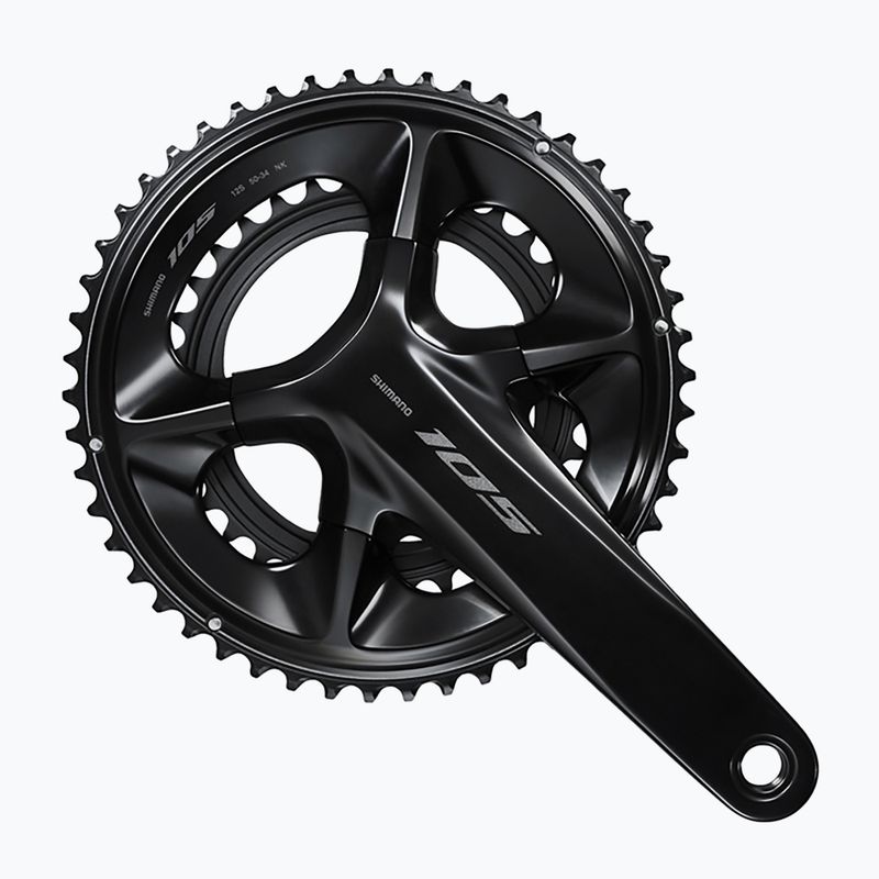 Shimano 105 FC-R7100 52-36T 12rz 160 mm Kurbelgarnitur schwarz