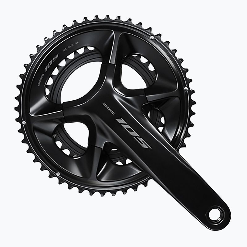 Shimano 105 FC-R7100 50-34T 12rz 165 mm Kurbelgarnitur schwarz