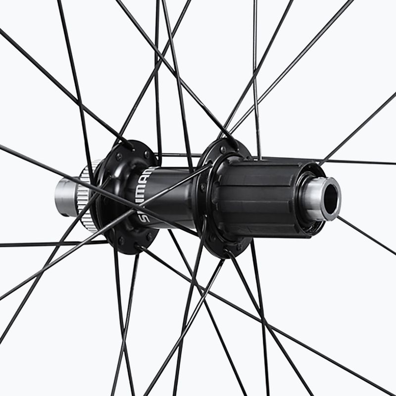 Shimano RS710-C46 11/12rz schwarzes Fahrrad-Hinterrad 2