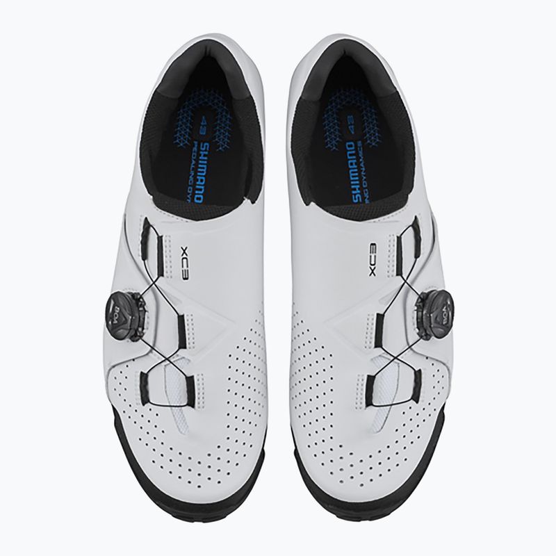 Herren MTB-Radschuhe Shimano SH-XC300 weiß 2