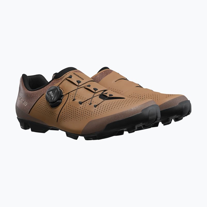 Fahrradschuhe MTB Herren Shimano SH-XC302 brown 10