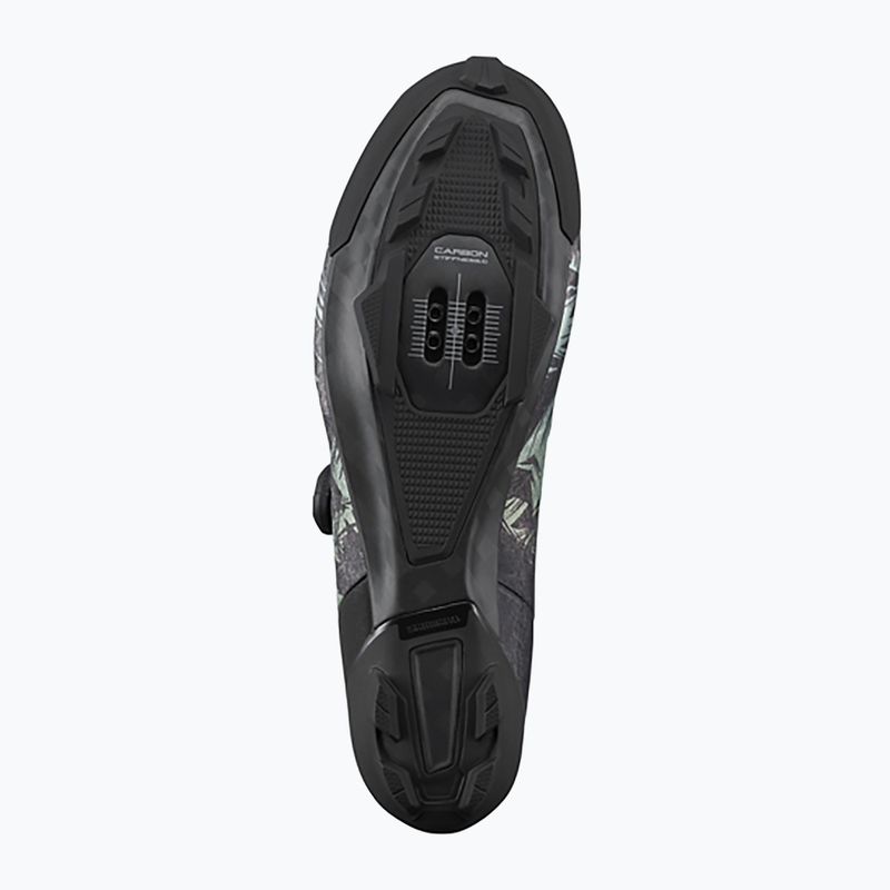 Shimano SH-RX801 Herren Schotterschuhe tropische Blätter 4