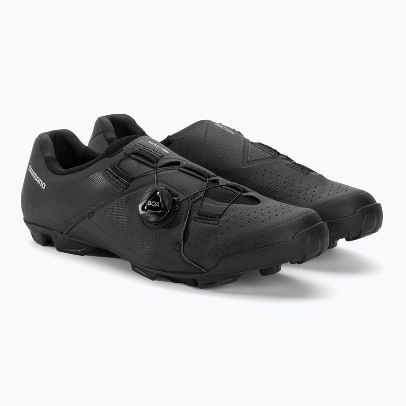 Herren MTB-Radschuhe Shimano SH-XC300 schwarz 4