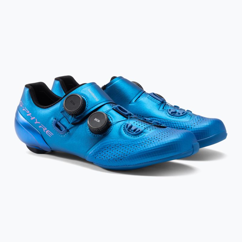 Shimano Herren Rennradschuhe SH-RC902M Blau ESHRC902MCB01S42000 5