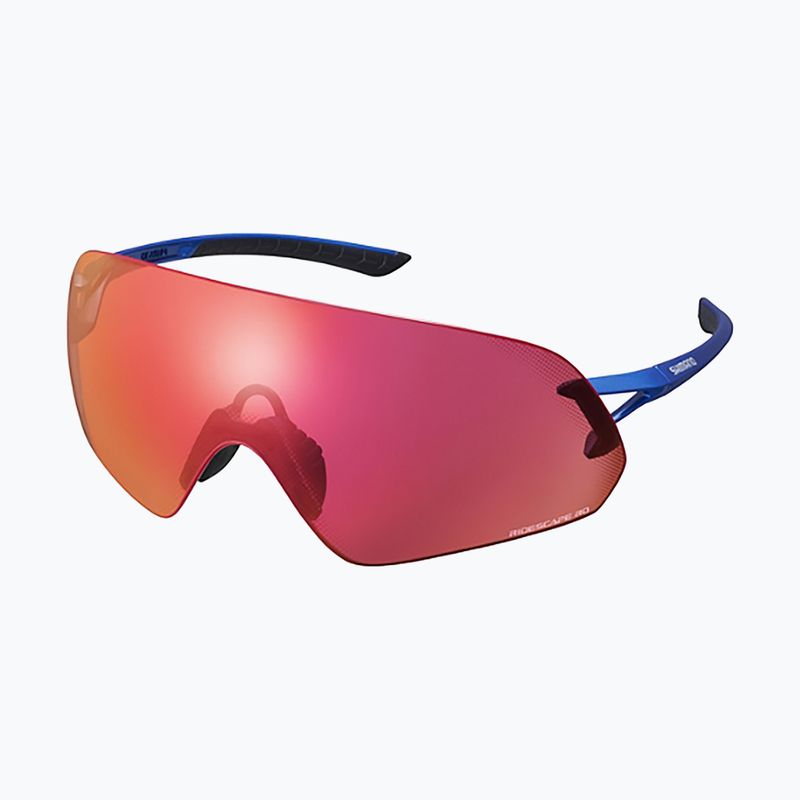 Shimano Aerolite P blau/ridescape Rennrad-Sonnenbrille