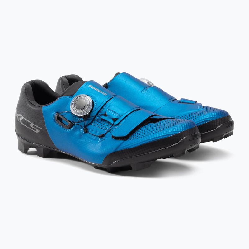 Shimano SH-XC502 Herren MTB-Radschuhe blau ESHXC502MCB01S46000 5