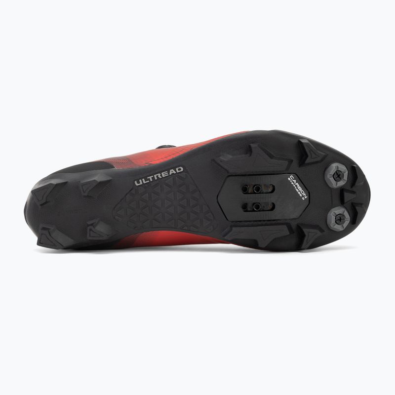 Herren MTB-Radschuhe Shimano SH-XC702 rot 4