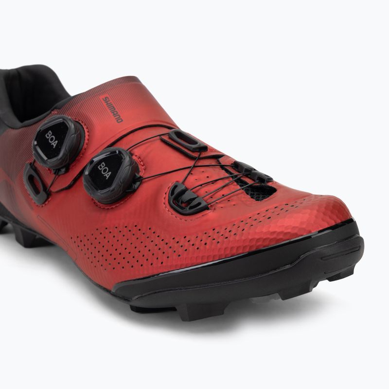 Herren MTB-Radschuhe Shimano SH-XC702 rot 7