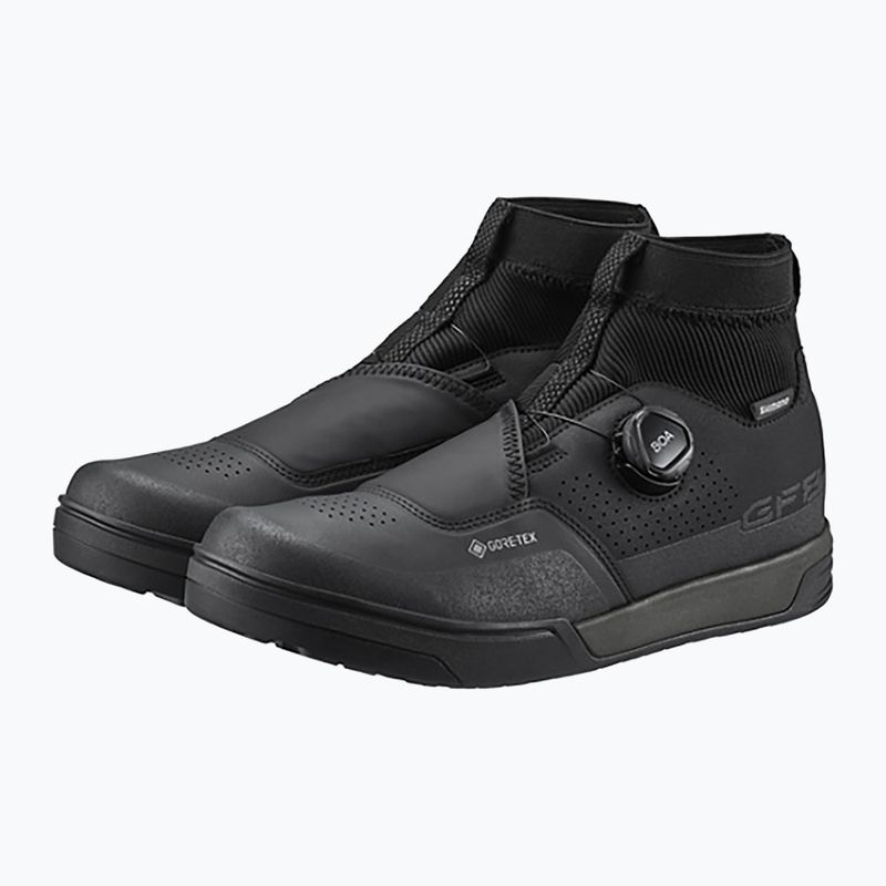 Herren Plateau-Radschuhe Shimano SH-GF800GTX schwarz 9