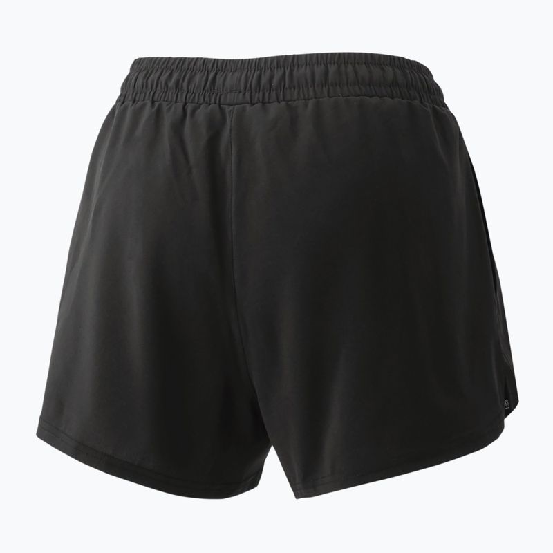 Damen-Tennisshorts YONEX schwarz CSL250653B 2