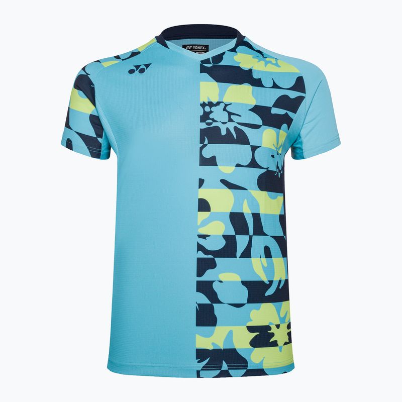 Herren Tennis-T-Shirt YONEX Rundhalsausschnitt blau CPM105043NB