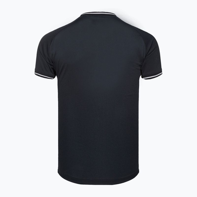 Herren-Tennisshirt YONEX Rundhalsausschnitt schwarz CPM105183B 2