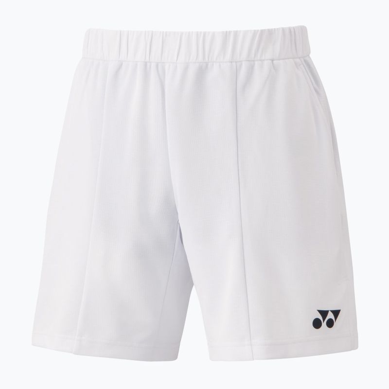 Herren-Tennisshorts YONEX Knit weiß CSM151383W