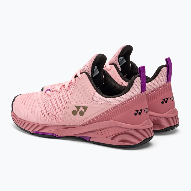 Damen Tennisschuhe Yonex Sonicage 3 rosa STFSON32PB40 3