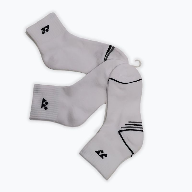 YONEX Quarter Tennissocken 3 Paar weiß CO191983S