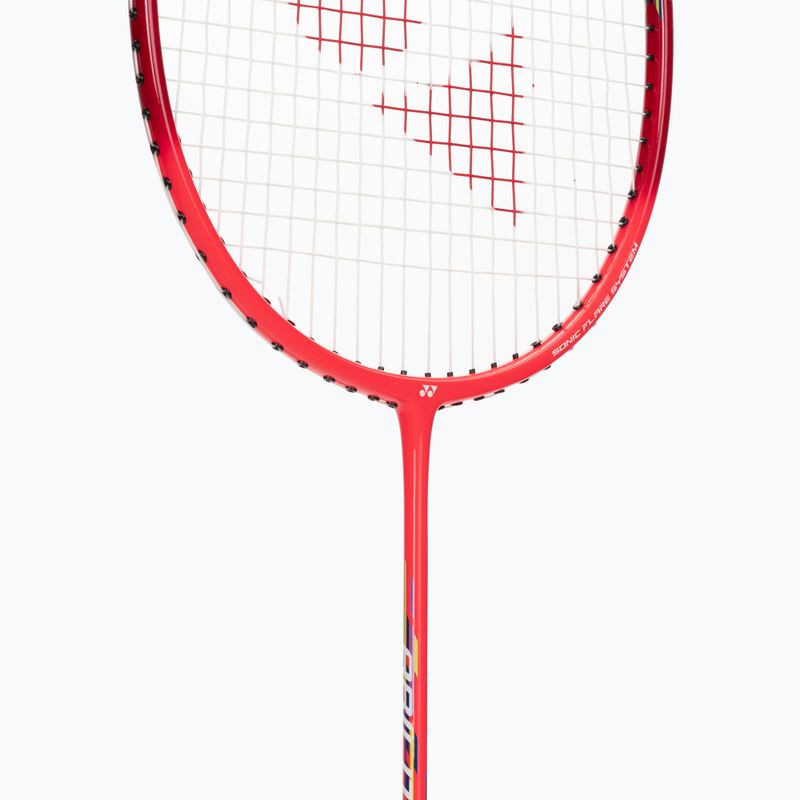 Badmintonschläger YONEX Nanoflare 001 Ability flash rot 4
